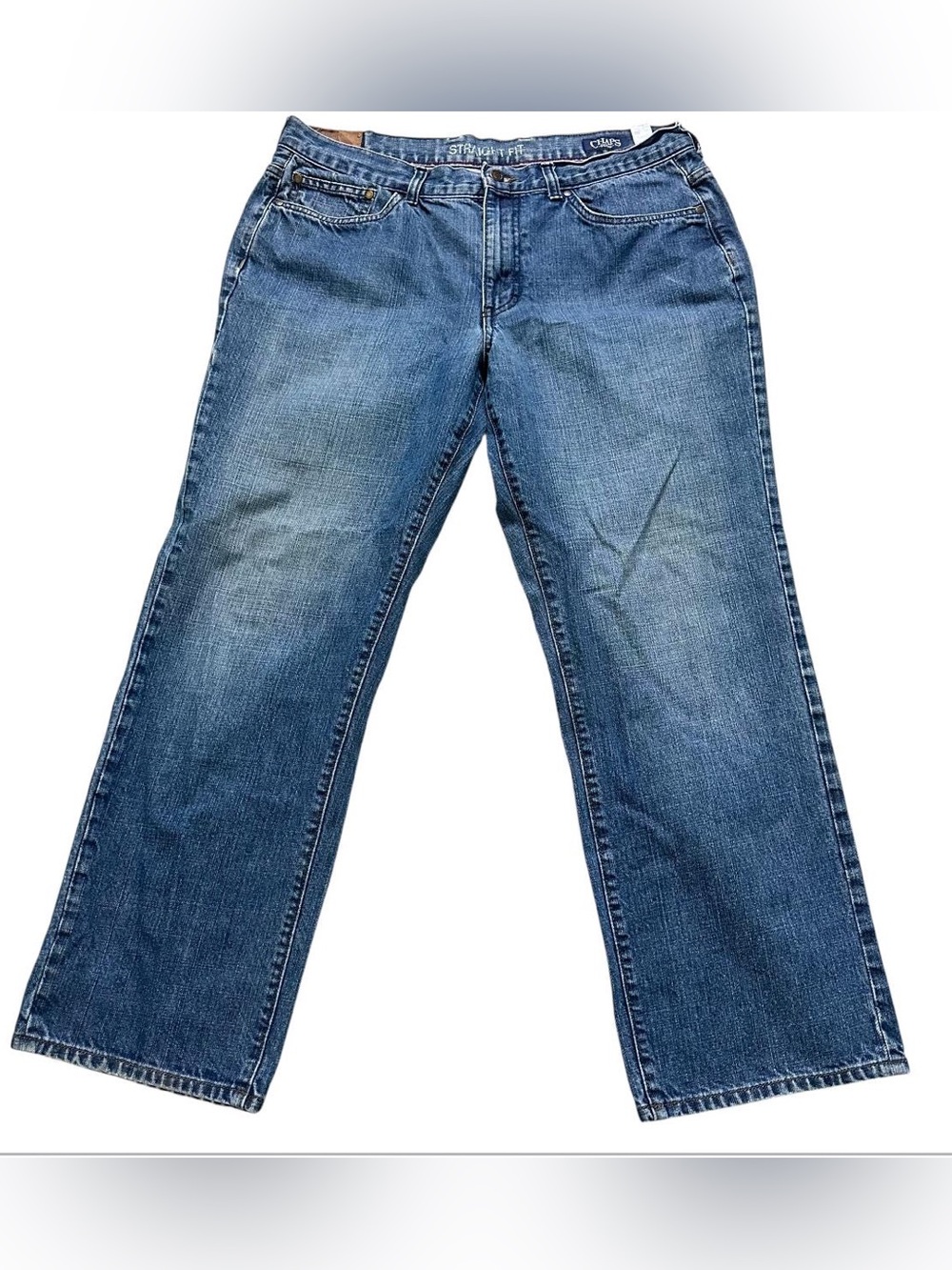 Chaps Straight Fit Denim Jeans Mens 36/30